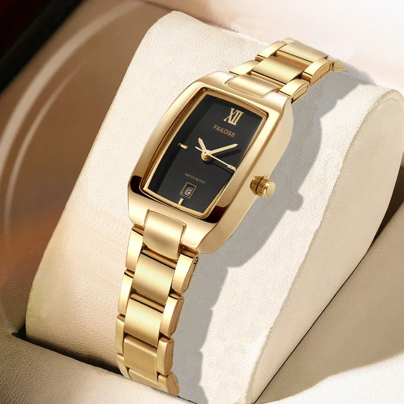 Relógio Feminino Clássico Luxo – Elegância em Cada Detalhe