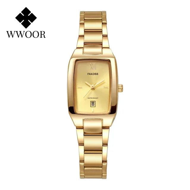 Relógio Feminino Clássico Luxo – Elegância em Cada Detalhe